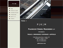 Tablet Screenshot of pkmtexas.com